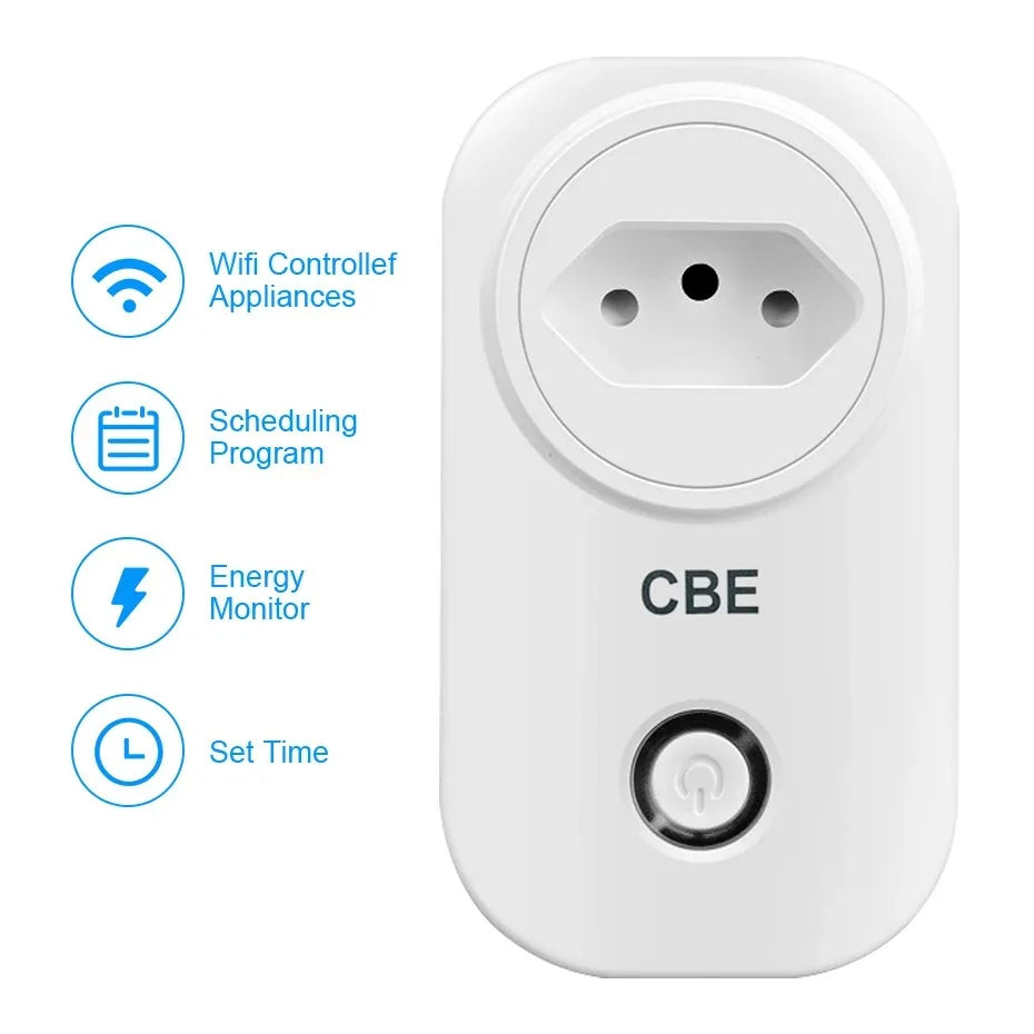 Smart socket WiFi Power Strip Multi Plug With 4 Plug 4USB Port Compatible With alexa google home Smart home Tuya Smart smartlife