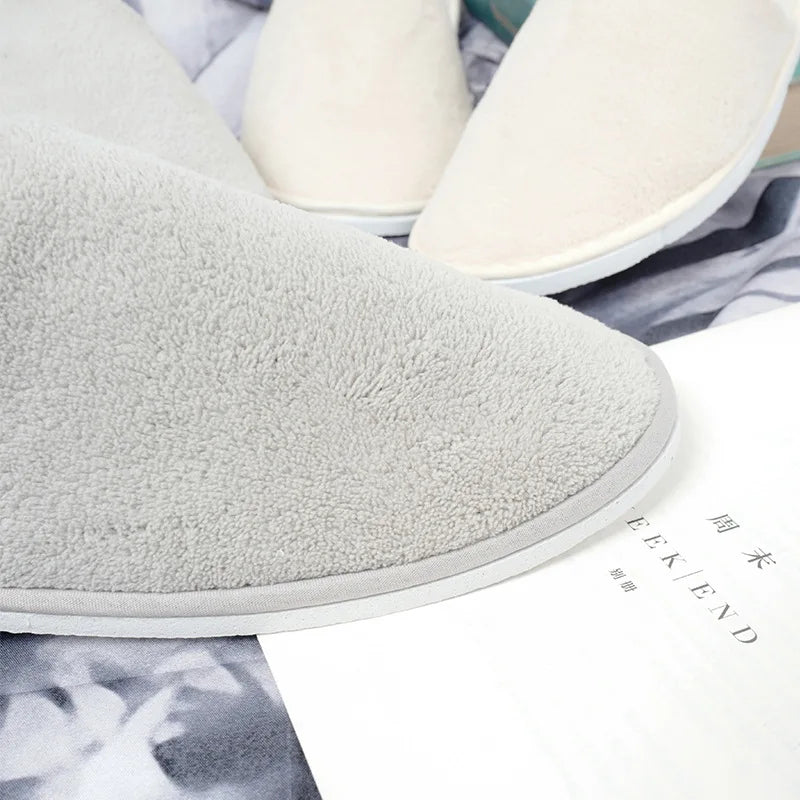 5/10 Pairs Disposable Slippers Men Business Travel Passenger Shoes Home Guest Slipper Hotel Beauty Club Washable Shoes Slippers