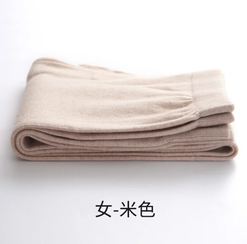 95% cashmere men underwear women merino wool winter thermo leggings thermal pants warm long johns leggins wear clothing clothes