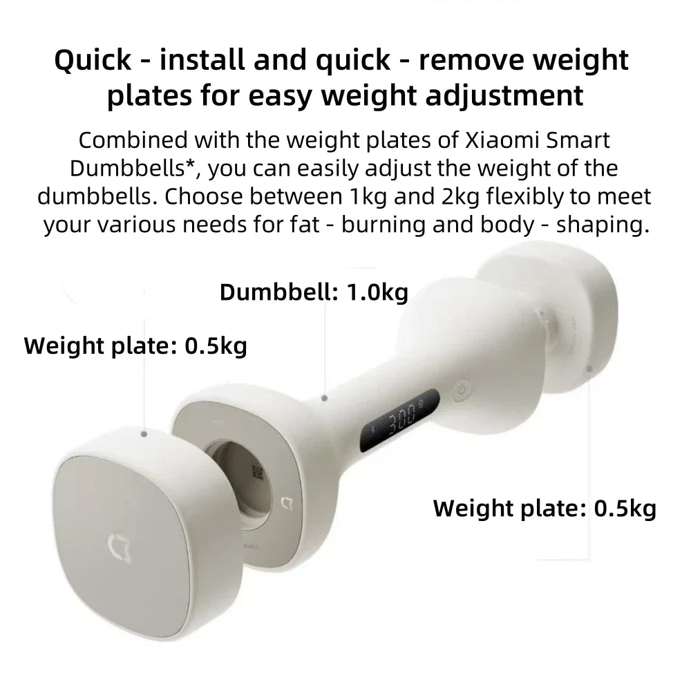 Xiaomi Mijia Smart Dumbbell Set 1KG/2KG
