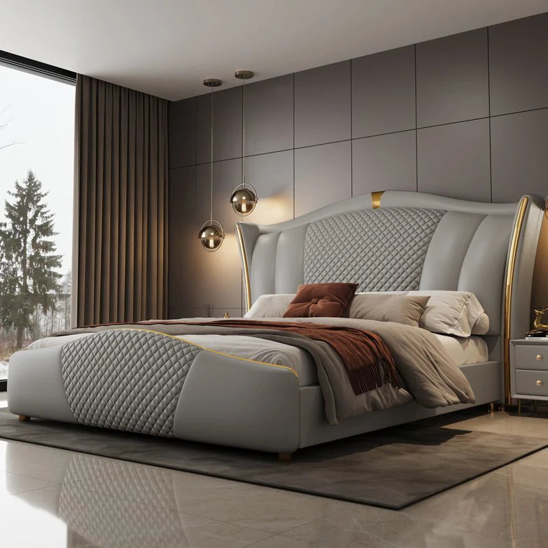 King Size Luxury Massage Bed Modern Design Safe Sleeping Sofa Bed Human Dog Double Letto Matrimoniale Lounge Suite Furniture