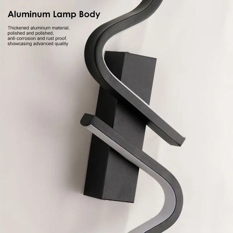 Modern LED Wall Lamps Long Strip Up and Down LED Wall Lights Bedroom Bedside Hallway Lighting Fixture AC85-265V Wall Sconce