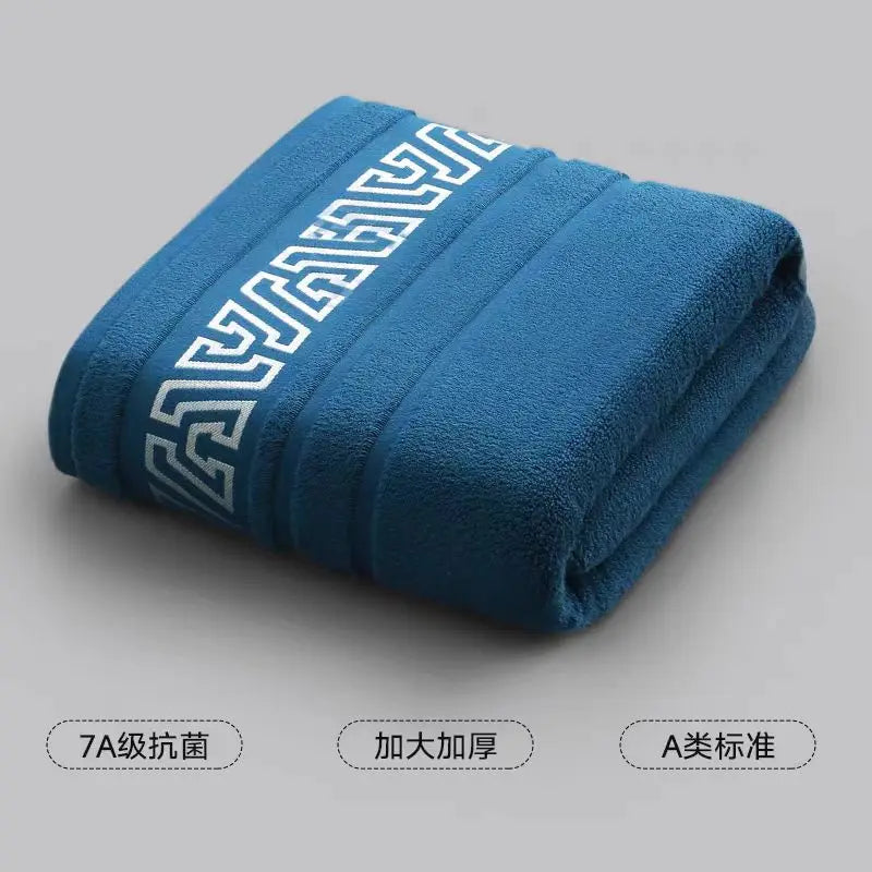 380g new pure cotton thick bath towel 70*140 soft absorbent no shedding color
