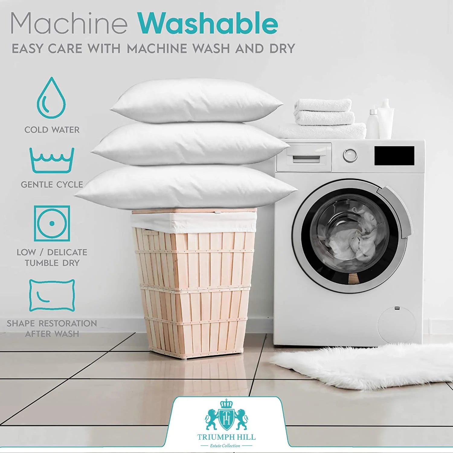 Down Pillow 100% Goose Down Feather Household Down Pillow Three layer down+feather+down pillow size height can be customized