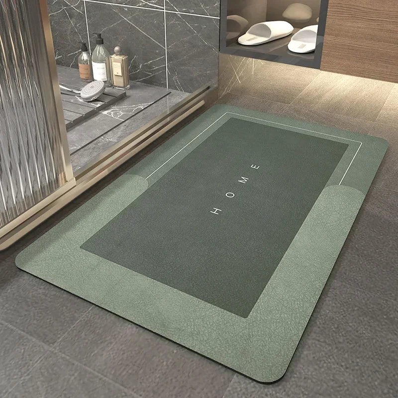 Super Absorbent Floor Mat: Quick Drying, Non-slip, Easy to Clean - Ideal for Bathroom, Doorway, Kitchen - Dropship Available