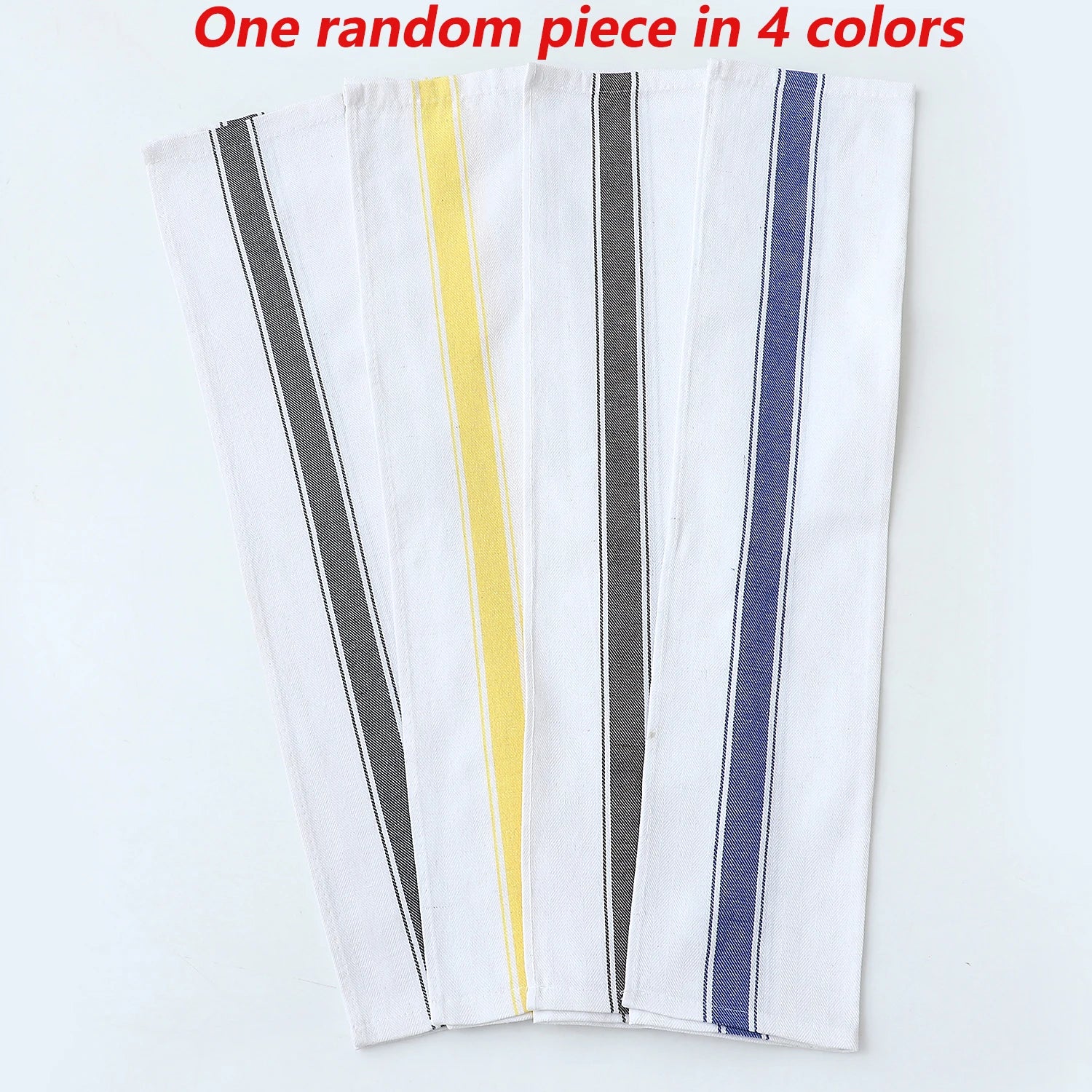 Herringbone Striped Dish Towels Highly Absorbent Kitchen Towels Reusable Bar Restaurant Cleaning Cloth Napkins Oversized 19X28In