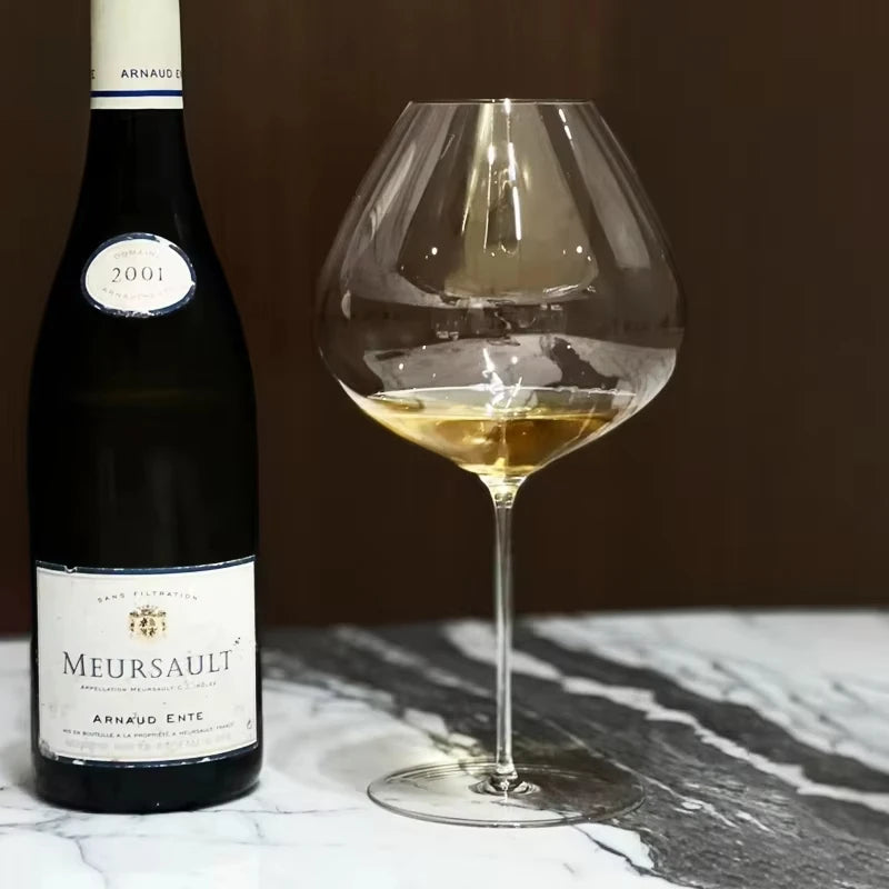 Sydonios Style Crystal Wine Glass France Handmade Extremely Thin Aroma Enlarger Burgundy Cup for Upscale Wine Experience