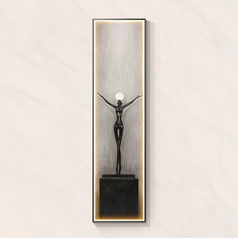 Living Room, Aisle, Dining Room, Room, Bedroom, Corridor, No Wiring Plug Indoor Home Decoration Led Wall Hanging Lights