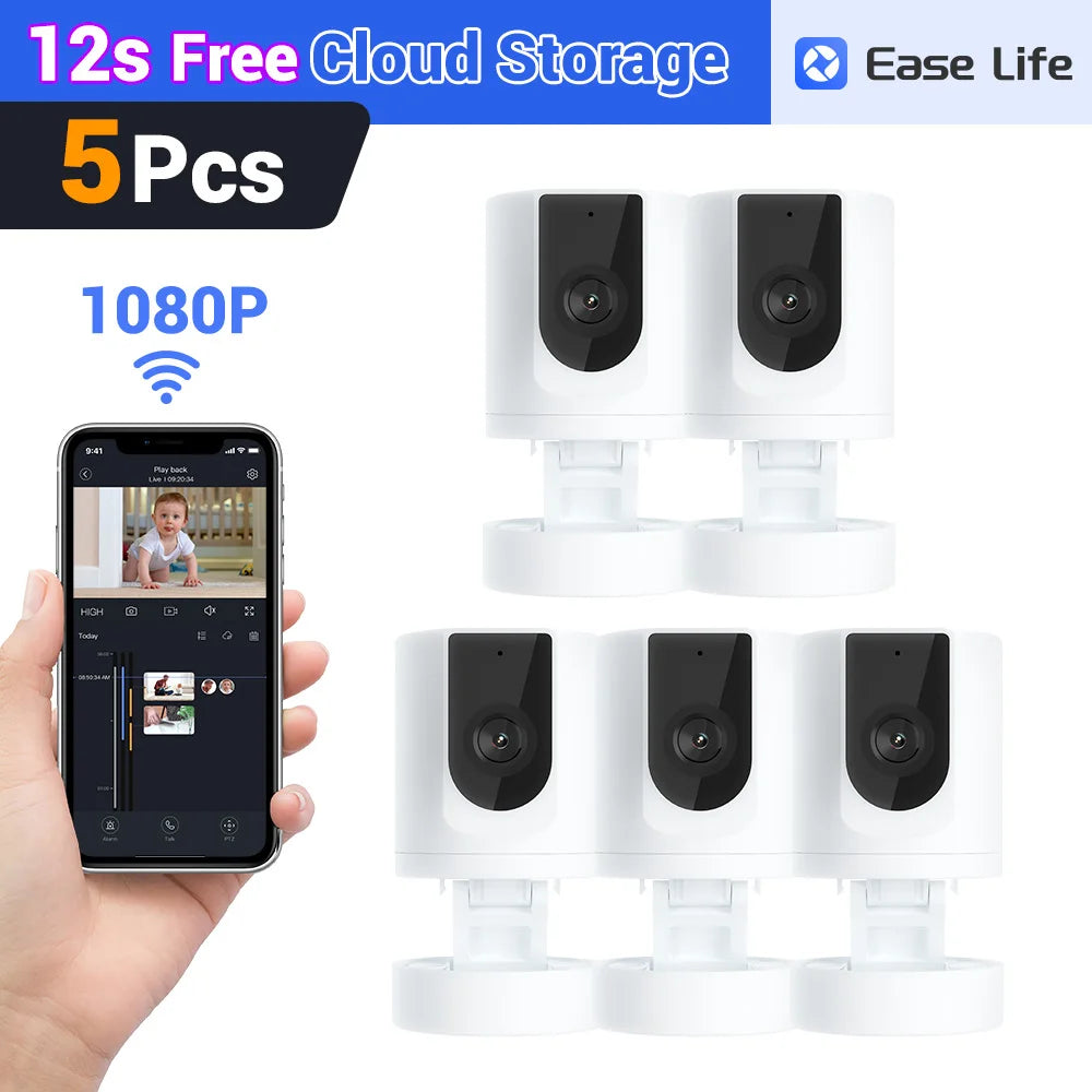 Pet Camera ,Security Camera Indoor,Pet Camera with Phone App, ,Security Camera Indoor,Foldable Baby Camera for Home Security