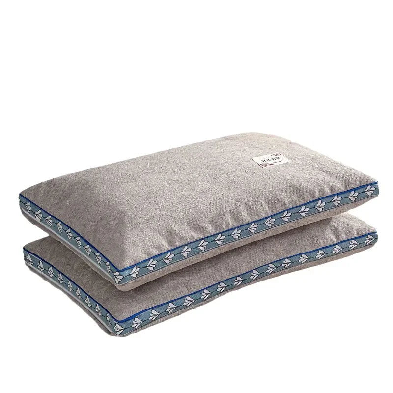 Pure buckwheat husk pillow cervical pillow adult cervical pillow