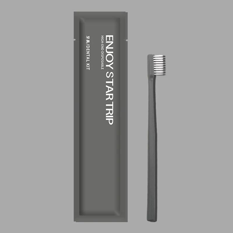 100PCS Disposable Toothbrush Travel Portable Toothbrushes Hotel Supplies Individual Packing Disposable Tooth Brush