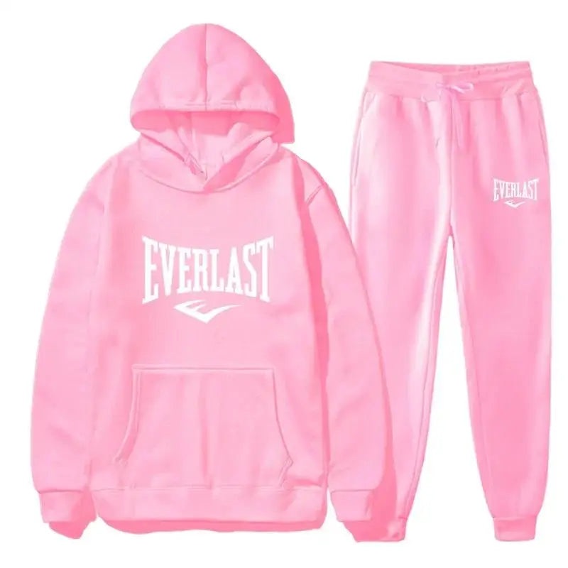 2025 Autumn and winter fashion jumper hoodie + trousers two-piecemen's fitness jogging wear casual sportswear suit hooded set