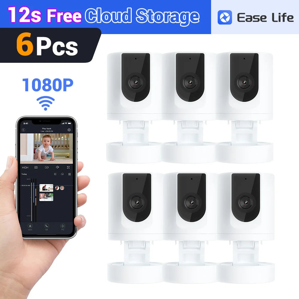 Pet Camera ,Security Camera Indoor,Pet Camera with Phone App, ,Security Camera Indoor,Foldable Baby Camera for Home Security