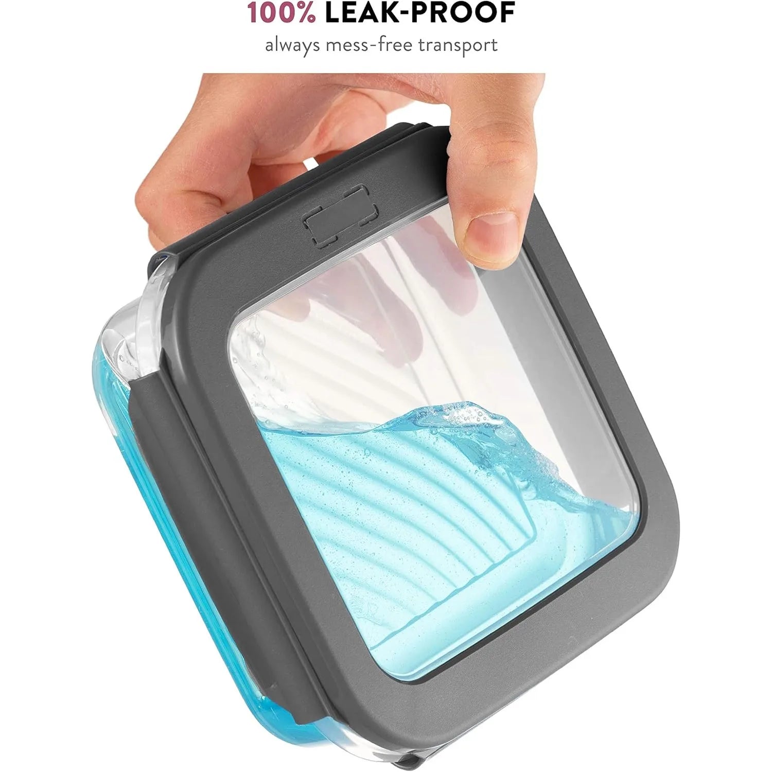 Food Storage Containers 40-Piece Airtight Leakproof BPA-Free Durable Plastic for Leftovers Freezer Microwave Dishwasher-Safe