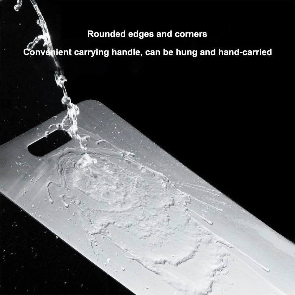 Stainless Steel Thickened Cutting Board Antibacterial Mildew-proof Kneading Dough Board Kitchen Fruit vegetable Cutting Board