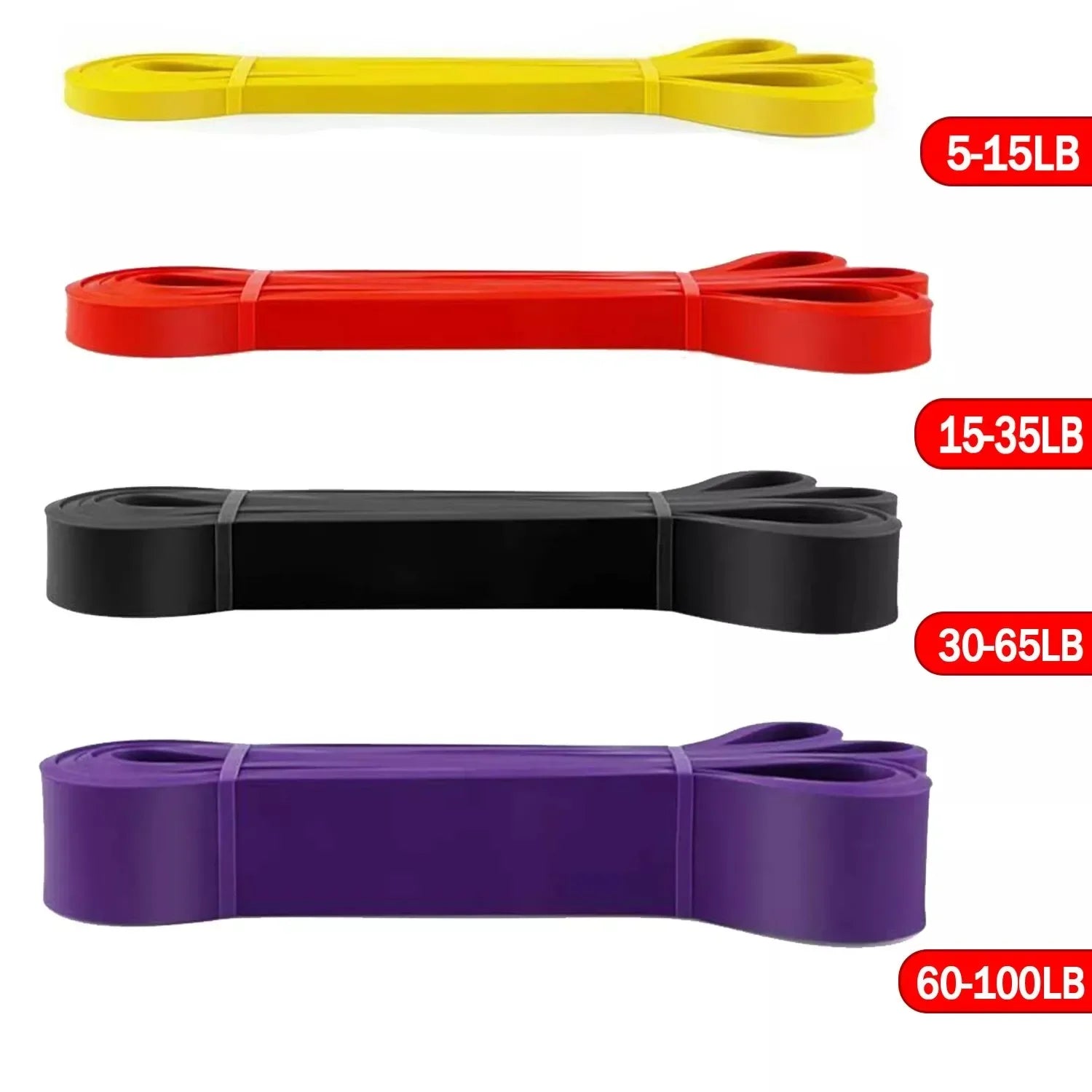 5~120lbs Fitness Resistance Band Boxing Agility Training