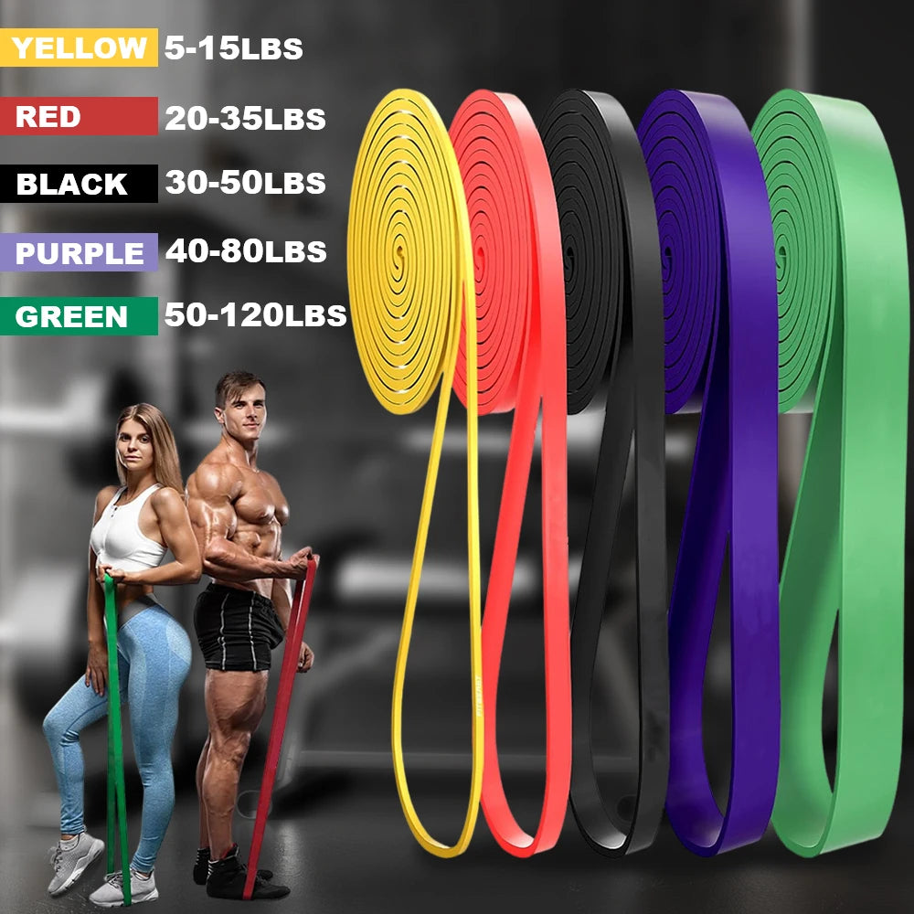 5~120lbs Fitness Resistance Band Boxing Agility Training