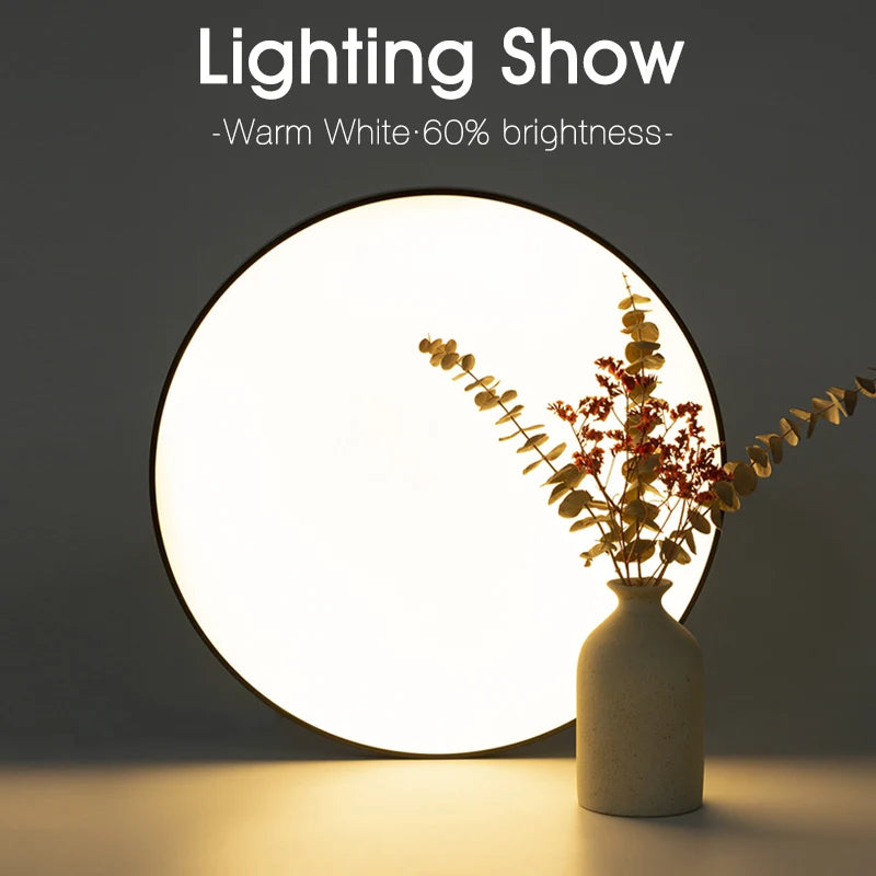 Smart Led Ceiling Lamp 36W 50W Dimmable Modern Led Ceiling Lights With APP Remote Control For Bedroom Living Room