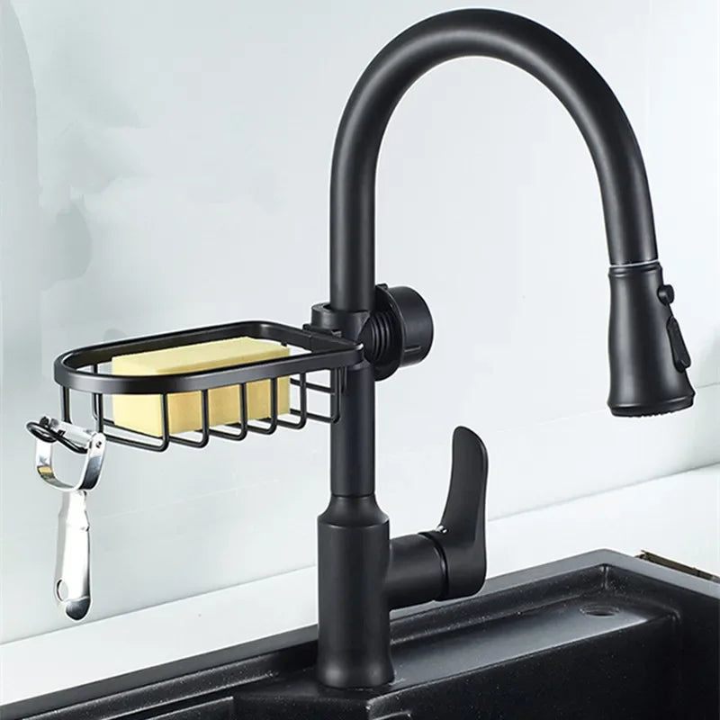 Convenient Clip-on Soap Tray Aluminum Soap Dish Adjustable Shower Rail Slide Soap Plates Smooth Bathroom Kitchen Holder