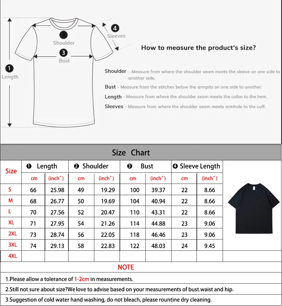 280GSM New Summer 100%Cotton T Shirts Men Casual Short Sleeve Cotton Crew Neck Soft Plain T-Shirt Men's Loose Fit Tee Shirt Tops
