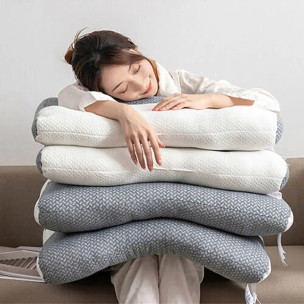 Ergonomic Orthopedic Foam-Pillow Cervical Pillow For Neck & Shoulder Pain Relief
