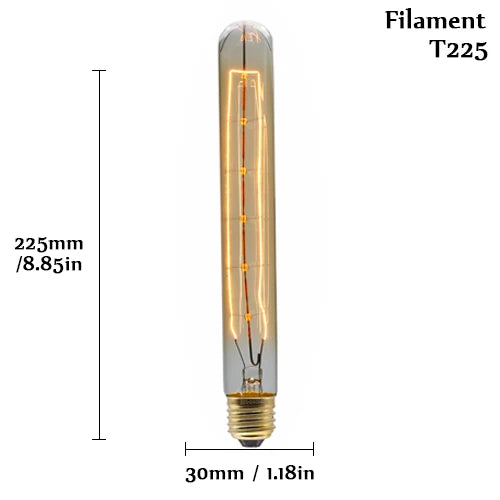 8/10pcs Retro Edison Light Bulb E27 220V 110V 40W ST64 G80 G95 T10 T45 T185 A19 A60 Filament Incandescent Ampoule Vintage Lamp