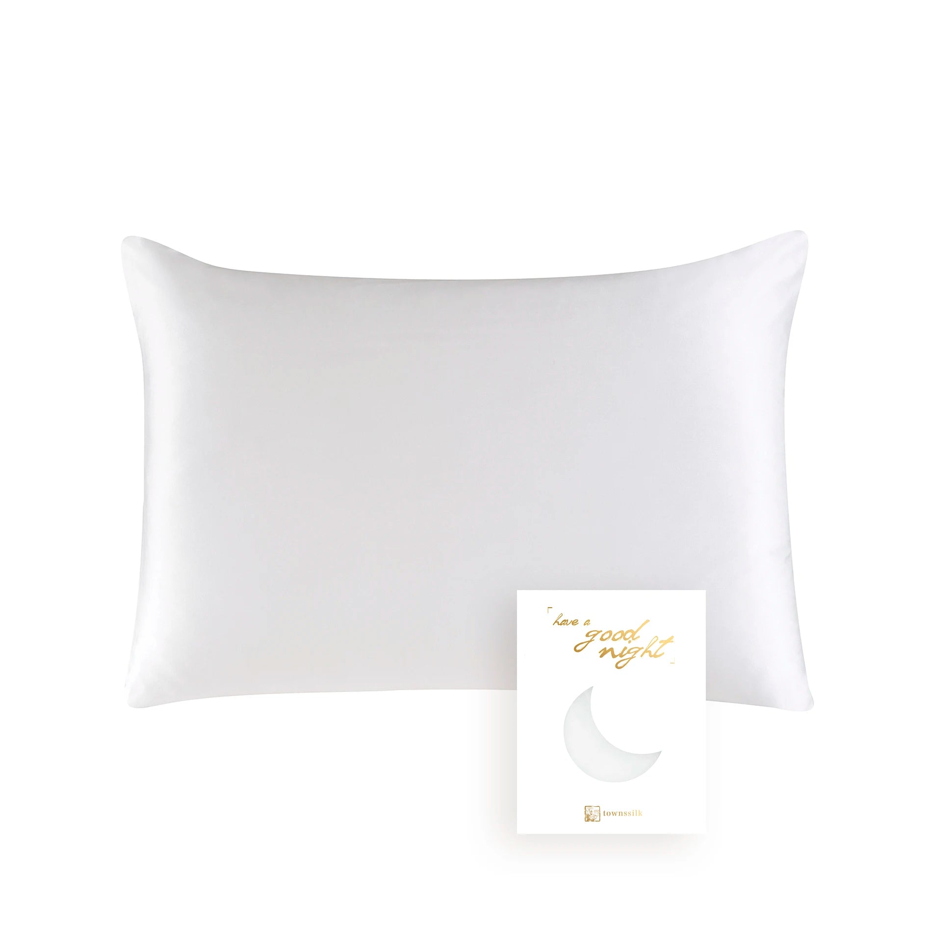 100% Natural Mulberry Silk Pillow Case With Hidden Zipper 22MM Front in Real Silk & Back in Lenzing Tencel Fabric, 1 Pack
