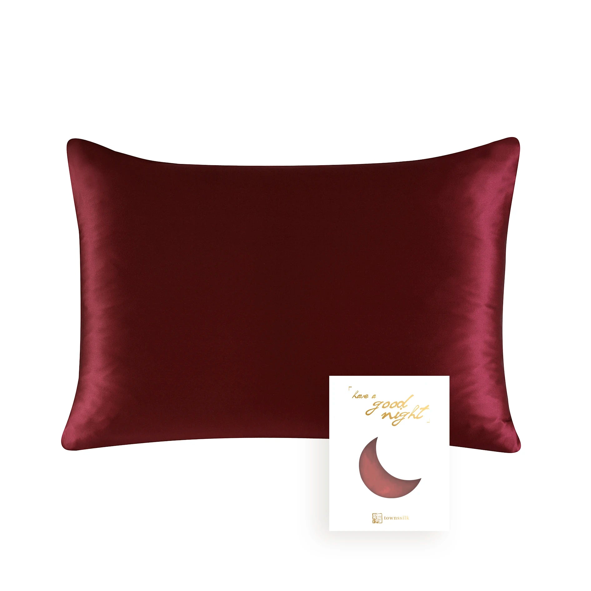 100% Natural Mulberry Silk Pillow Case With Hidden Zipper 22MM Front in Real Silk & Back in Lenzing Tencel Fabric, 1 Pack