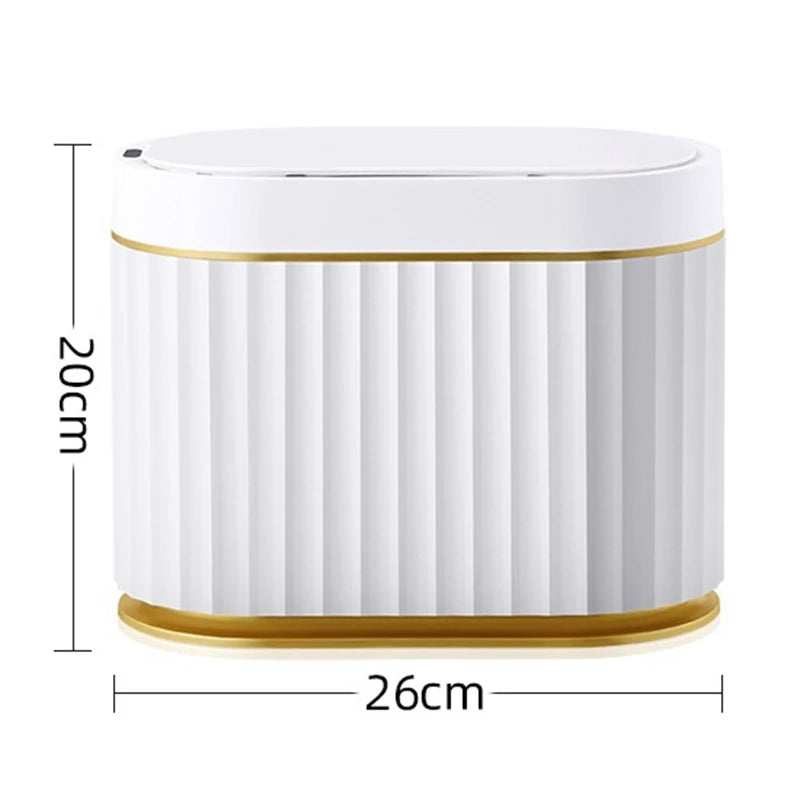 5L/7L/9L Smart Trash Can Electronic Automatic Smart Sensor Garbage Bin Household Toilet Waste Garbage Can for Kitchen Bathroom