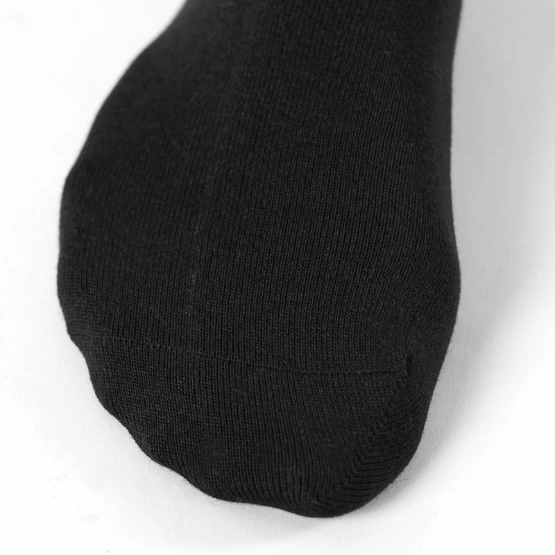 Match-Up  Men Bamboo Black Socks Breathable Anti-Bacterial High Quality Guarantee Business Socks (6 Pairs/Lot)