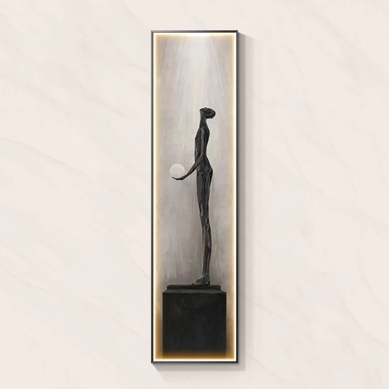 Living Room, Aisle, Dining Room, Room, Bedroom, Corridor, No Wiring Plug Indoor Home Decoration Led Wall Hanging Lights