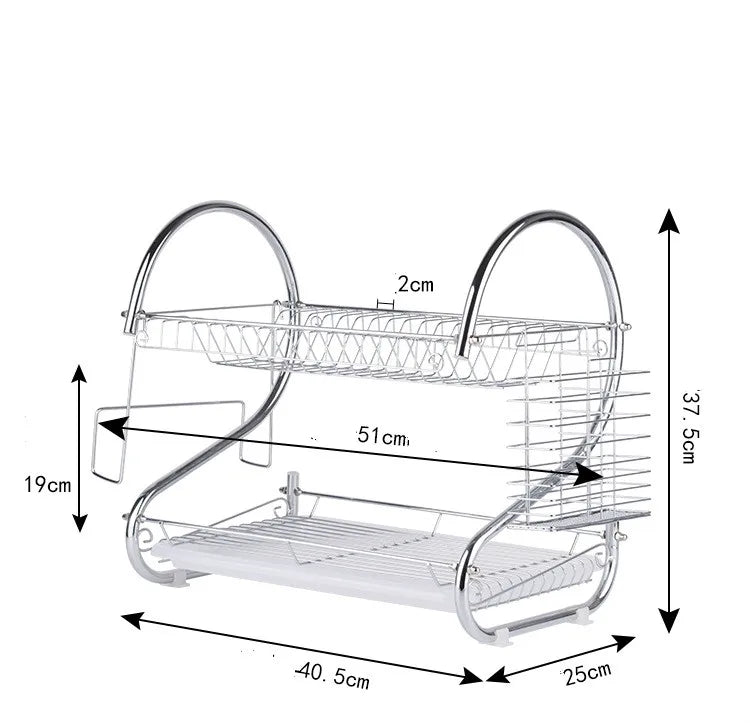 Kitchen Accessories Dish Rack Basket Galvanized Household Wash Great Kitchen Storage Sink Drain Drying Rack Organizer Spice Rack