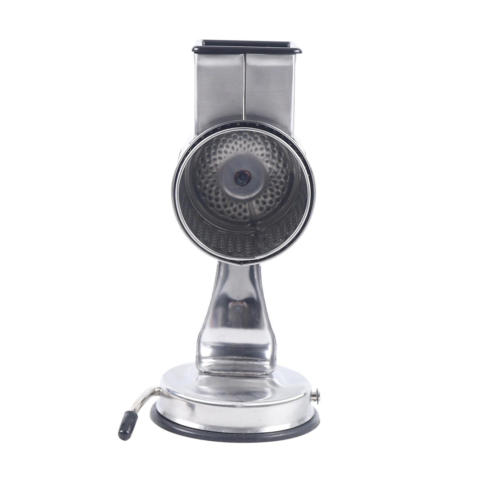 Multi-functional Cheese Grater Rotary Fruit Vegetable Slicer Shredder 5Drum Blade Stainless Steel