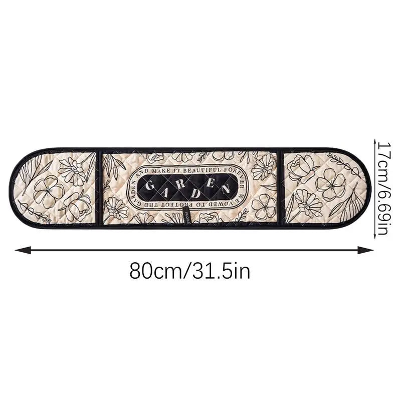 Scald-proof gloves heat-insulating gloves heat-resistant microwave gloves Home kitchen thickened one-piece insulated baking tool