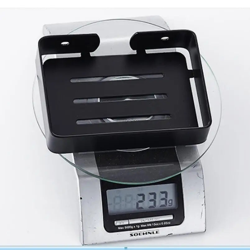 304 Stainless Steel Soap Dish Box Modern Bathroom Accessories Kitchen Wall Mounted Soap Holder Soap Box Soap Dish Soap Case