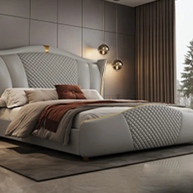 King Size Luxury Massage Bed Modern Design Safe Sleeping Sofa Bed Human Dog Double Letto Matrimoniale Lounge Suite Furniture