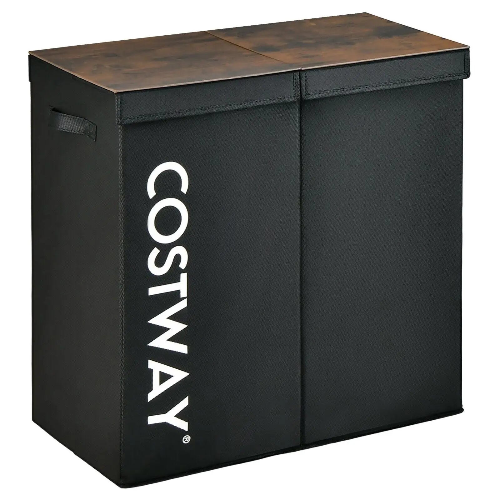 GOFLAME 2-Section Large Laundry Basket 105L Laundry Hamper Bin Clothes Organiser Home