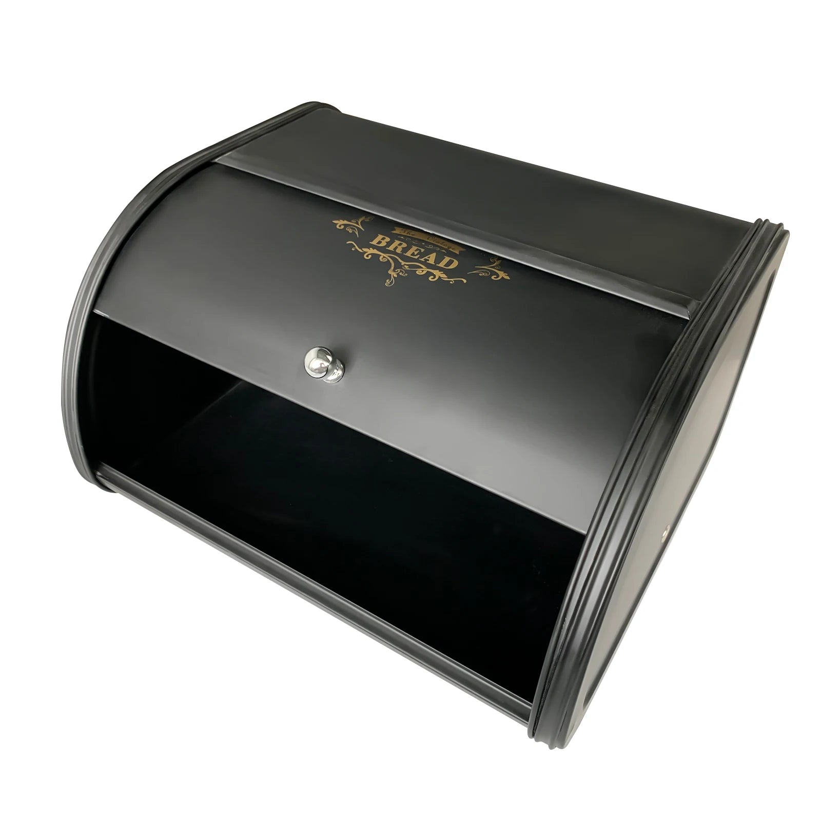 Large Capacity Bread Box Stainless Steel Storage Bin Holder Kitchen Container Case Vintage Dispenser Home Accessories