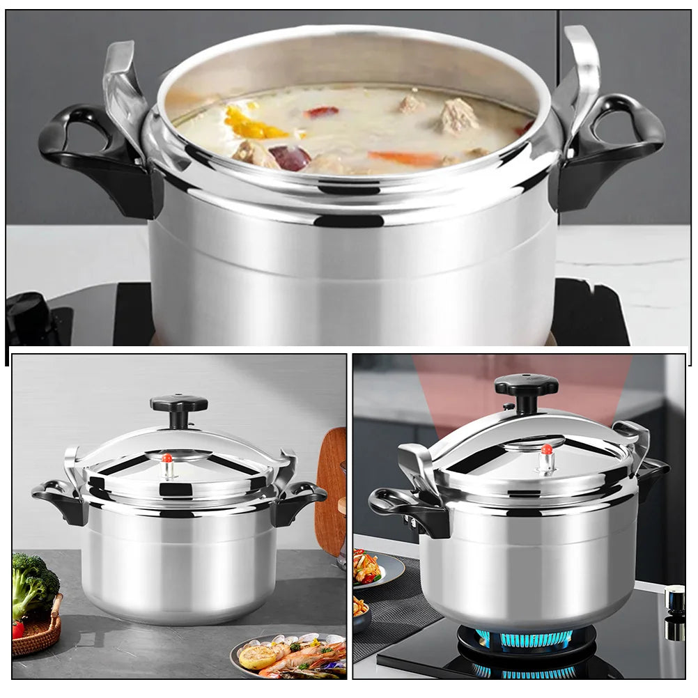 Pressure Cooker Stainless Container with Lid Pot for Cooking Induction Cookers Aluminum Alloy Saucepan 7L