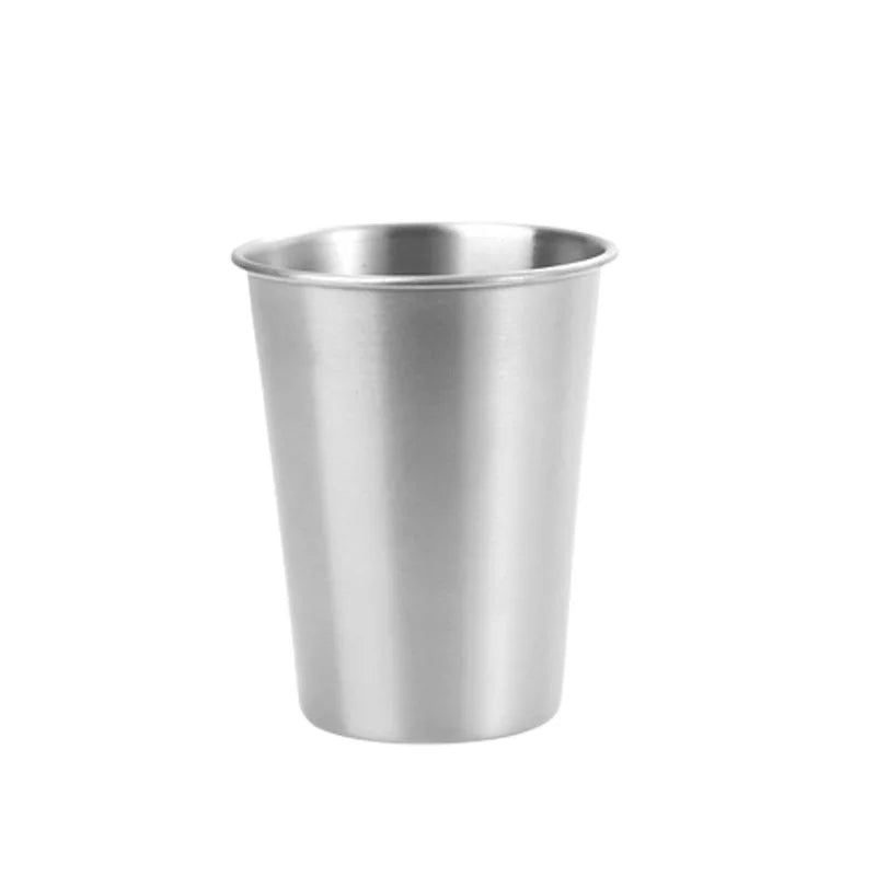 350/500ml 304 Stainless Steel Metal Cup Whisky Beer Cups White Wine Coffee Tumbler Travel Camping Mugs Drinking Coffee Tea Mug