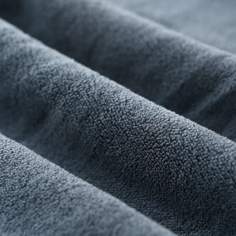 3PCS Large Bath Towels Set Grey Adult Coral Velvet Bathroom Absorbent Soft Quick Dry White Bathing Towel 70X140 Beachtowel Black