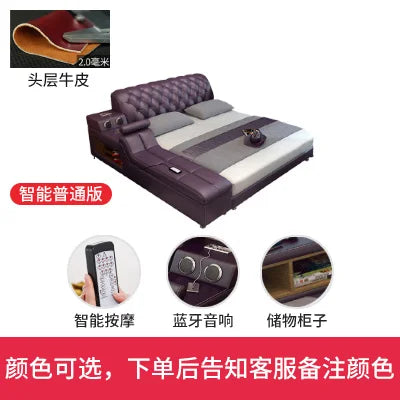 Space Saving Smart Bed Multifunctional Luxury Nordic European Sun Full Simple Bed Camping Children Wood Muebles Hotel Furniture