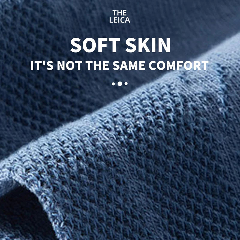 MiiOW 5 Pairs/Lot Cotton Socks Men's Casual Dress Socks Printing Winter Warm Long Male High Quality Colorful Socks For Man Gift