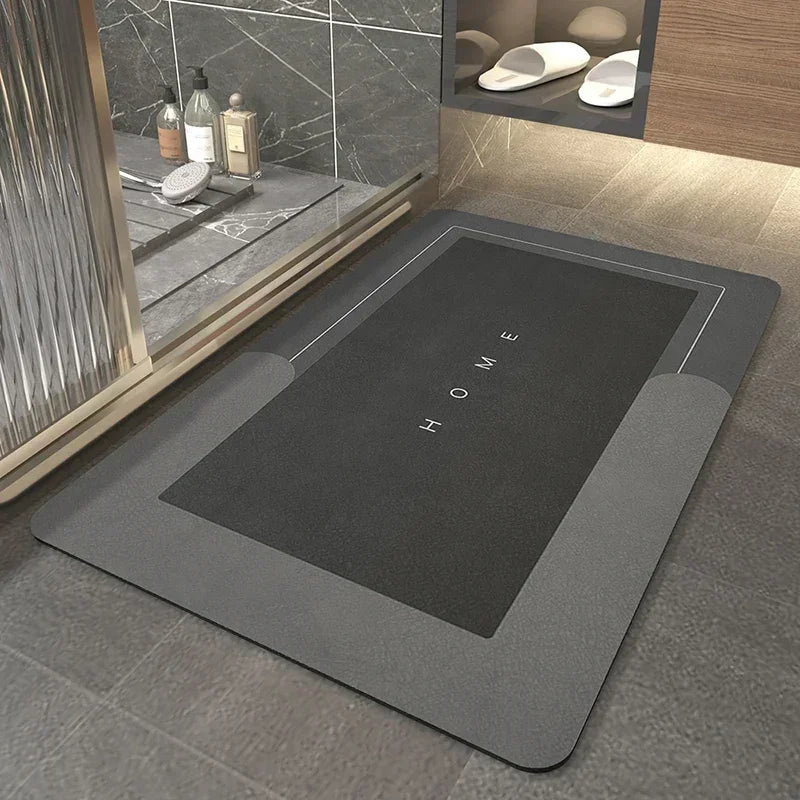 Super Absorbent Floor Mat: Quick Drying, Non-slip, Easy to Clean - Ideal for Bathroom, Doorway, Kitchen - Dropship Available
