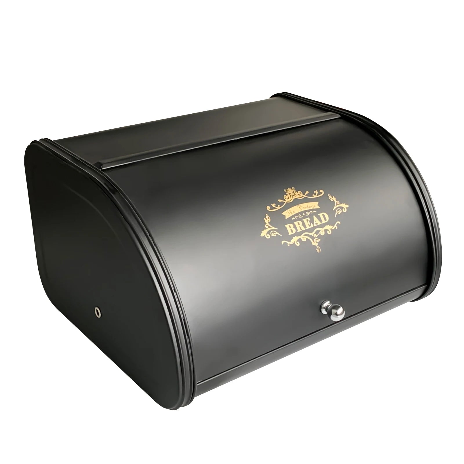 Large Capacity Bread Box Stainless Steel Storage Bin Holder Kitchen Container Case Vintage Dispenser Home Accessories